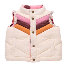 Load image into Gallery viewer, Ellis Reversible Vest - Cream Stripe
