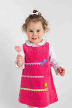 Load image into Gallery viewer, Corduroy Jumper With Hearts
