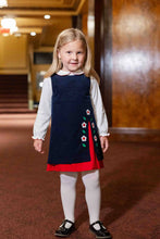 Load image into Gallery viewer, Corduroy Jumper With Flowers
