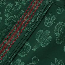 Load image into Gallery viewer, Feliz Navidad Short Sleeve Guayabera Romper
