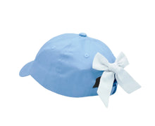 Load image into Gallery viewer, Football Baseball Cap With Bow - Blue
