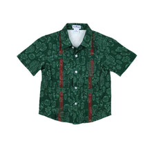 Load image into Gallery viewer, Feliz Navidad Guayabera Short Sleeve Shirt
