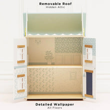 Load image into Gallery viewer, Bluebelle Wooden Doll House
