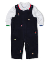 Load image into Gallery viewer, Corduroy Longall With Allover Holiday Embroidery
