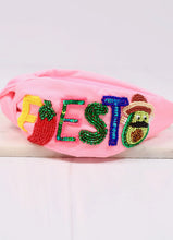 Load image into Gallery viewer, Fiesta Embellished Headband - Pink
