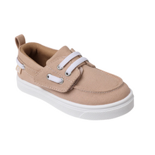 Load image into Gallery viewer, Jesse Khaki Boat Shoe
