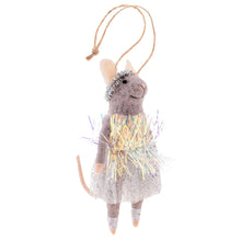 Load image into Gallery viewer, Ballerina Mice Felt Ornaments -Assorted
