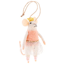 Load image into Gallery viewer, Ballerina Mice Felt Ornaments -Assorted
