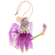 Load image into Gallery viewer, Fairy Mice Felt Ornaments
