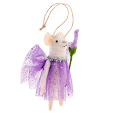 Load image into Gallery viewer, Fairy Mice Felt Ornaments
