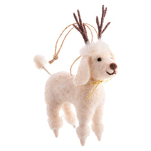 Load image into Gallery viewer, Reindeer Dogs Felt Ornaments - Assorted
