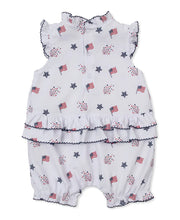 Load image into Gallery viewer, Star-Spangled Freedom Ruffle Playsuit
