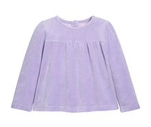 Load image into Gallery viewer, Lavender Velour Palazzo Pants And Pullover
