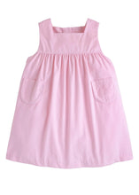 Load image into Gallery viewer, Pink Corduroy Madison Jumper With Presents Printed Turtleneck

