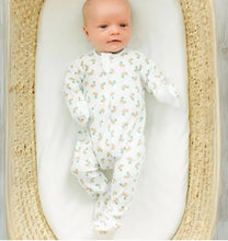 Load image into Gallery viewer, Mini Mallard Printed Zipper Footie
