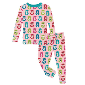 Lotus Happy Teddy Long Sleeve Pajama Set