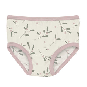 Natural Mistletoe Girls Underwear