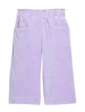 Load image into Gallery viewer, Lavender Velour Palazzo Pants And Pullover
