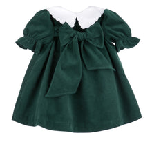 Load image into Gallery viewer, Holly Jolly Green Velvet Miller Dress
