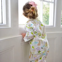Load image into Gallery viewer, Rabbit Print Traditional Cotton Pajamas
