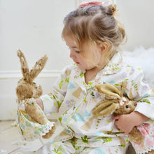 Load image into Gallery viewer, Rabbit Print Traditional Cotton Pajamas
