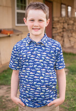 Load image into Gallery viewer, Catch Of The Day Short Sleeve Polo Shirt
