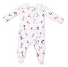 Load image into Gallery viewer, Buckarette Boots 2 Way Zipper Footie
