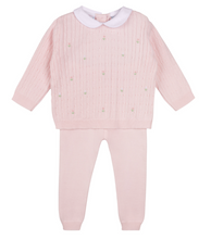 Load image into Gallery viewer, Peter Pan Cable Knit Set - Pink
