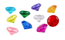 Load image into Gallery viewer, Silver Sparkly Gem Dive Toys
