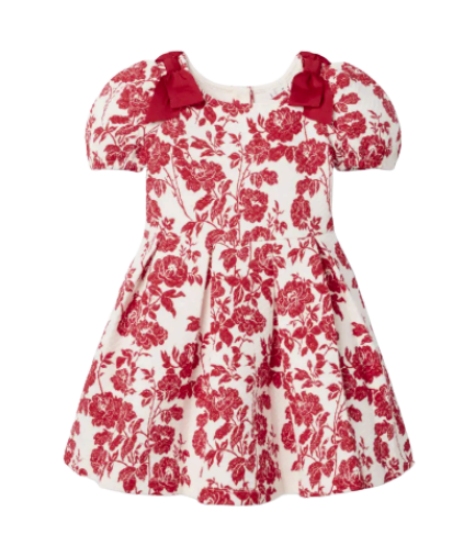 Red Toile Dress