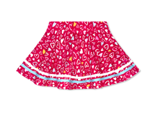 Load image into Gallery viewer, Callie Tennis Skort - Pinky Promise, Totally Turquoise And Pure Coconut
