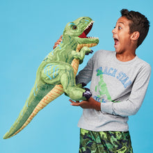 Load image into Gallery viewer, T-Rex Fleece Stuffed Animal
