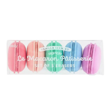 Load image into Gallery viewer, Le Macaron Patisserie Scented Eraser - Set of 5
