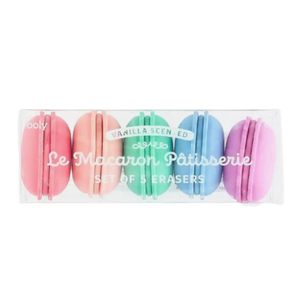 Le Macaron Patisserie Scented Eraser - Set of 5