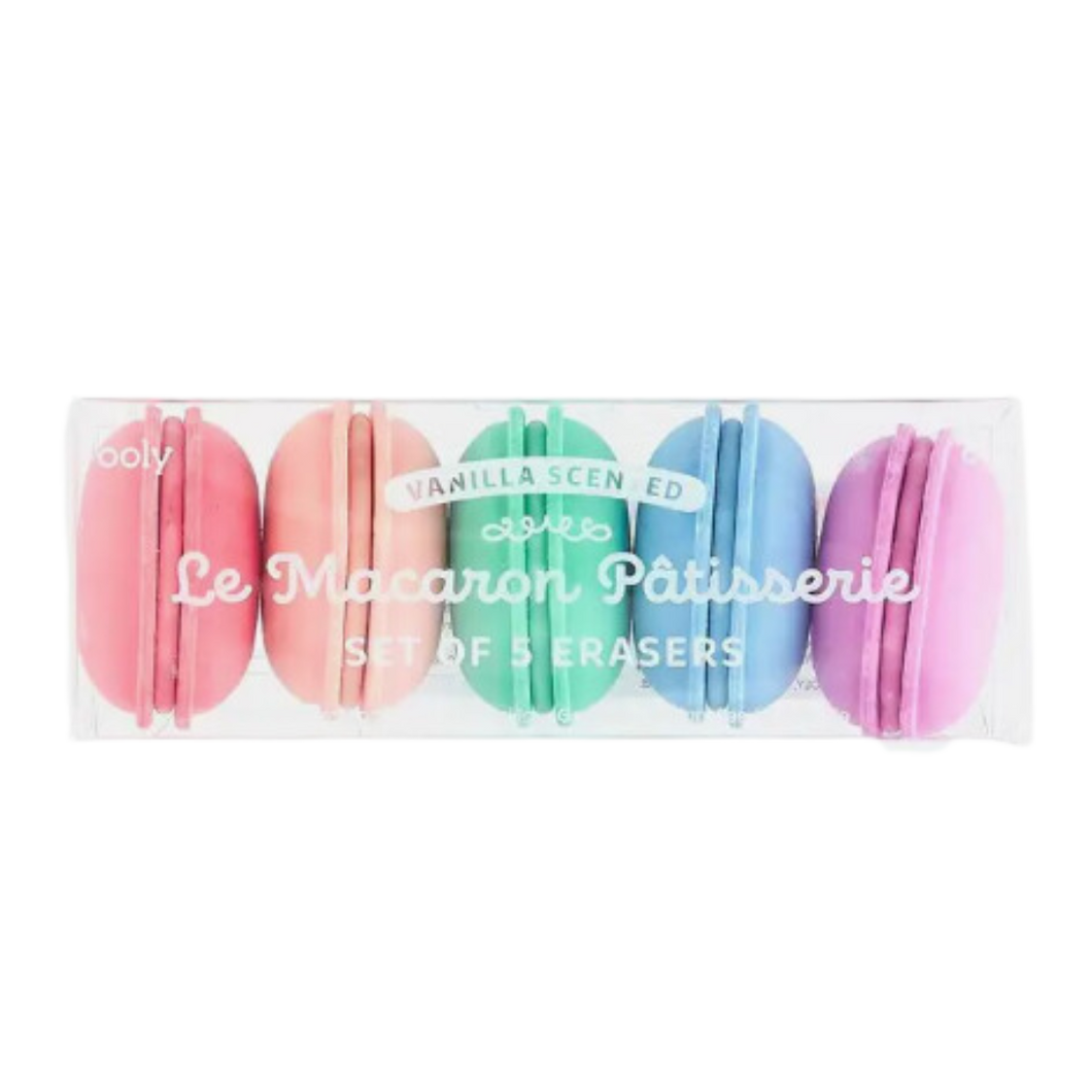 Le Macaron Patisserie Scented Eraser - Set of 5