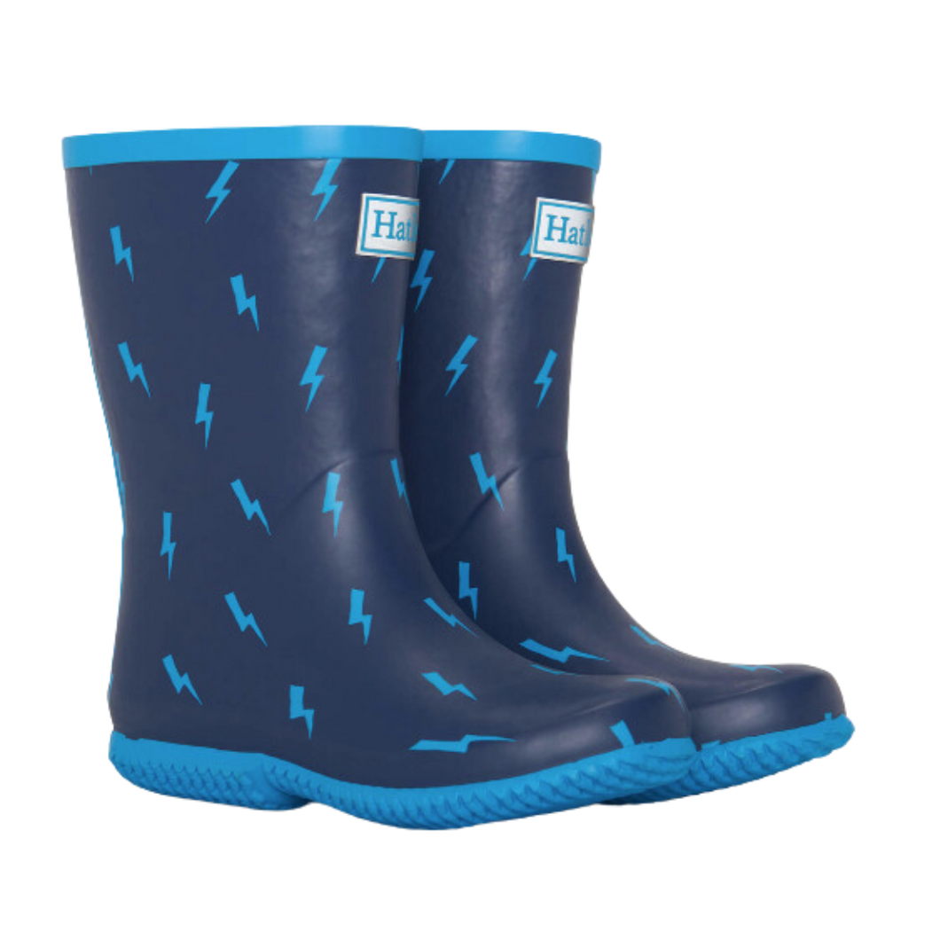 Lightning Storm Rain Boots