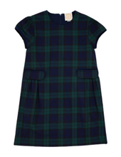 Load image into Gallery viewer, Betts Bow Dress - Berwick Black Watch

