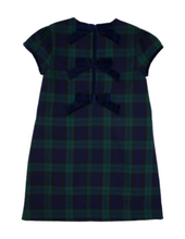 Load image into Gallery viewer, Betts Bow Dress - Berwick Black Watch
