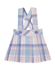 Load image into Gallery viewer, Pearl Prep Skirt - Peach Blossom Plaid
