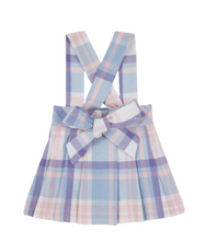 Load image into Gallery viewer, Pearl Prep Skirt - Peach Blossom Plaid
