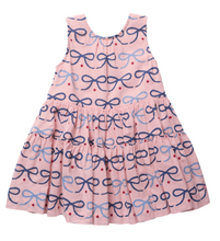 Load image into Gallery viewer, Eloise Dress - Pink Bows
