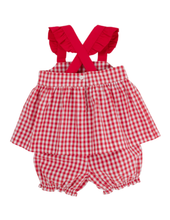 Load image into Gallery viewer, Nancy's Novelty Set - Richmond Red Gingham with Watermelon
