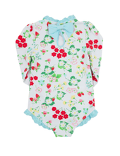 Load image into Gallery viewer, Sarasota Surf Suit - Berry Sweet With Belhaven Blue
