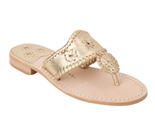 Load image into Gallery viewer, Jacks Flat Sandal - Platinum
