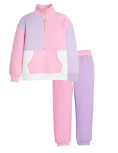 Load image into Gallery viewer, Pink And Lilac Pullover And Jogger
