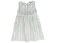 Load image into Gallery viewer, Maisy Dress - Pastel Stripe
