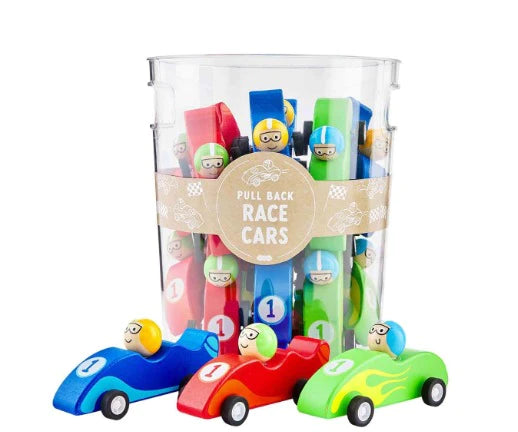 Wooden Race Car - Assorted