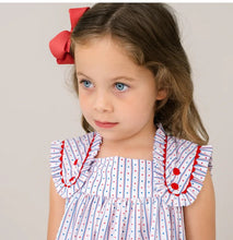 Load image into Gallery viewer, Frances Flap Dress - All American Raleigh Red
