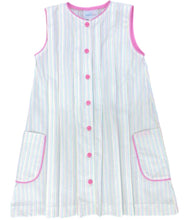 Load image into Gallery viewer, Reagan Spring Seersucker Stripe Dress
