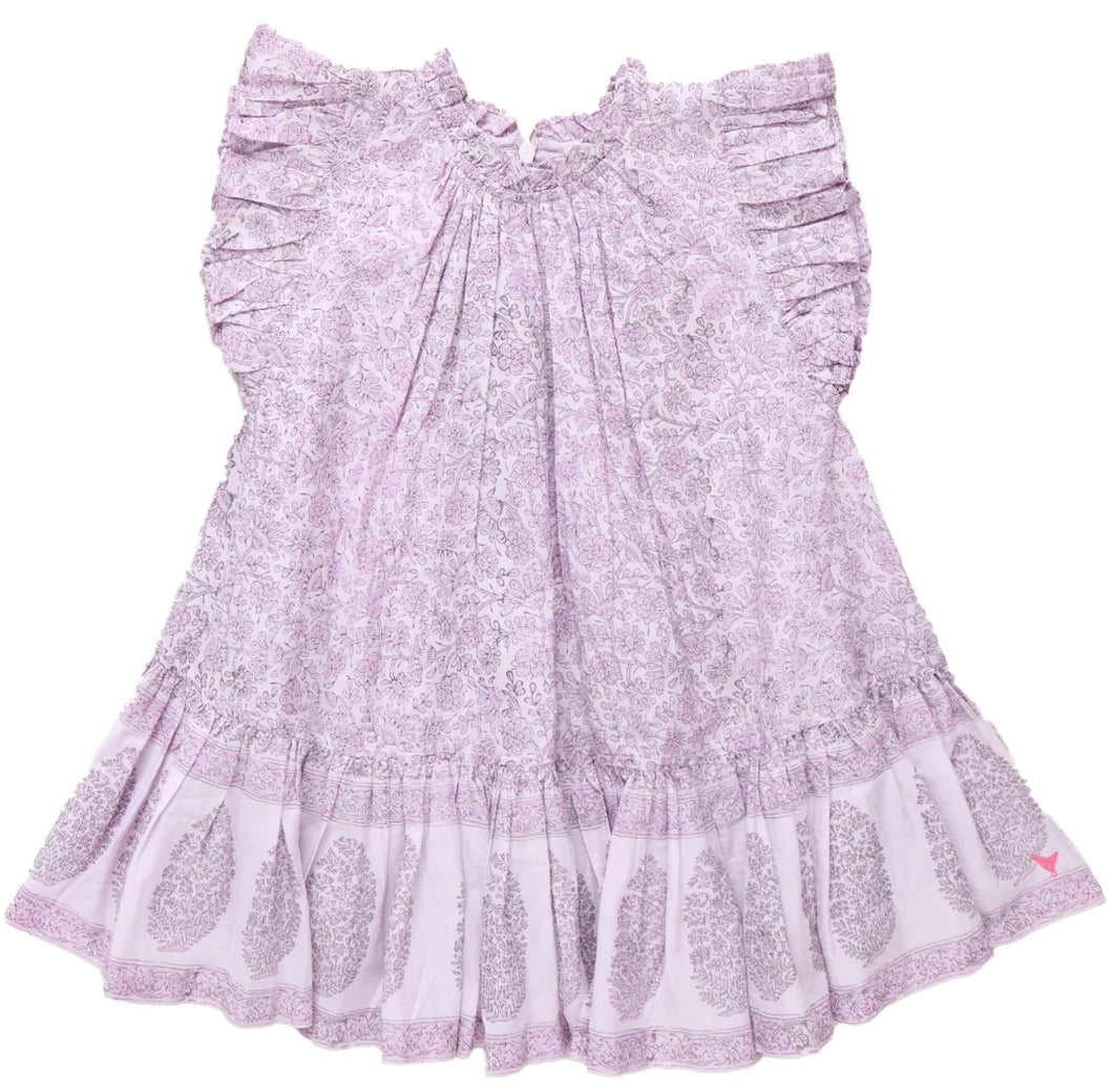 Harper Dress - Lavender Garden Floral